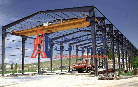 بناءهناقر حديد بالرياض - مؤسسة العشيوان للهناجر والمستودعات