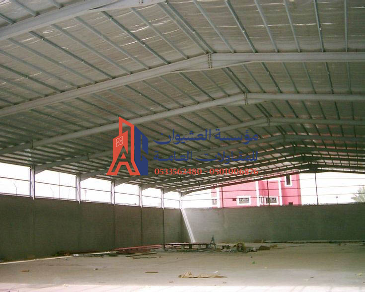 تنفيذ مشروع هناقر حديد بالرياض