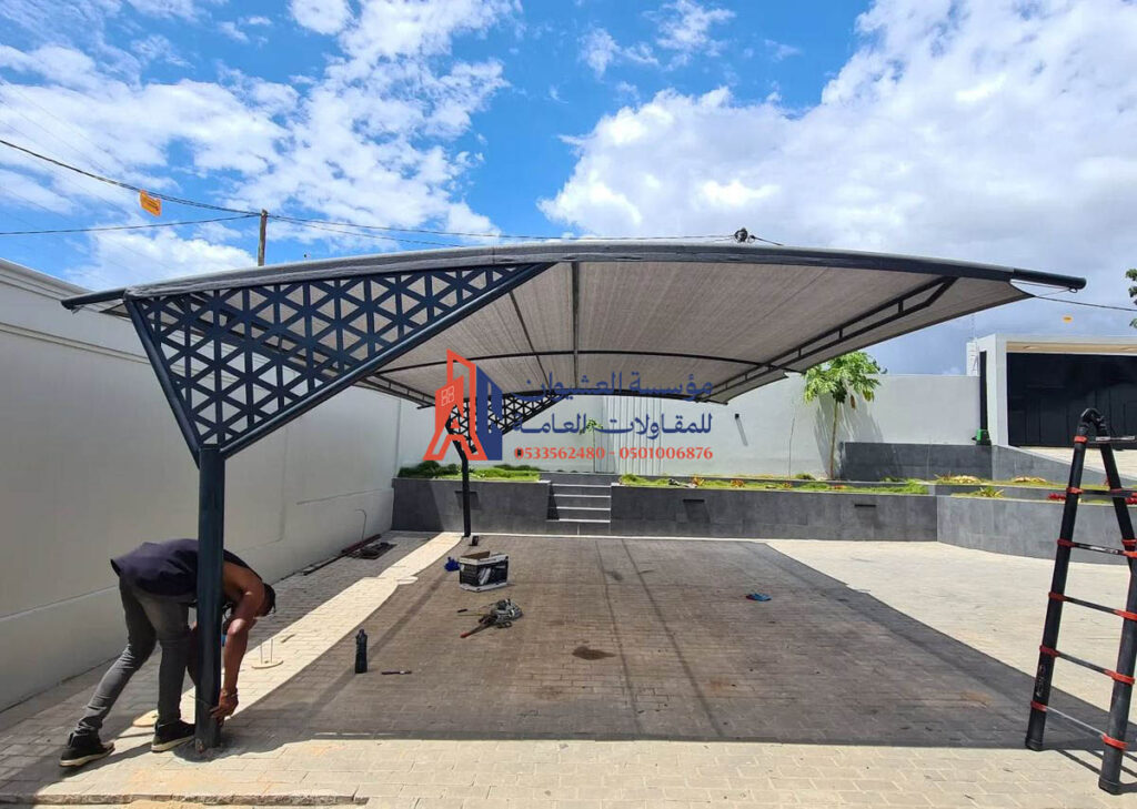 تركيب مظلات سيارات كابولي